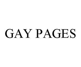 GAY PAGES