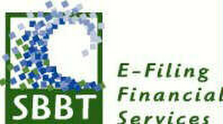 SBBT E-FILING FINANCIAL SERVICES