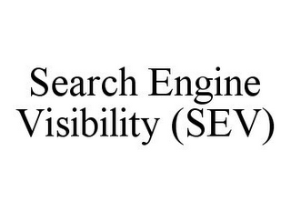 SEARCH ENGINE VISIBILITY (SEV)