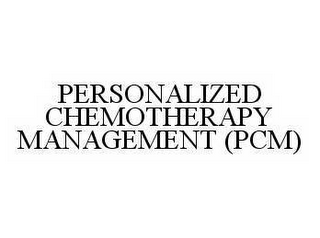 PERSONALIZED CHEMOTHERAPY MONITORING (PCM)