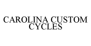 CAROLINA CUSTOM CYCLES