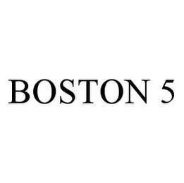 BOSTON 5