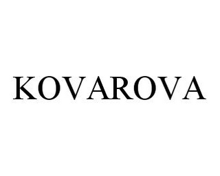 KOVAROVA