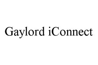 GAYLORD ICONNECT