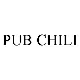 PUB CHILI