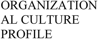 ORGANIZATIONAL CULTURE PROFILE