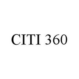 CITI 360