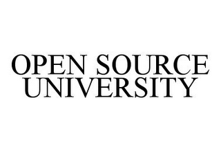 OPEN SOURCE UNIVERSITY