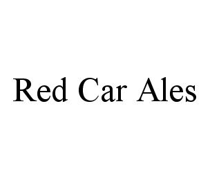 RED CAR ALES