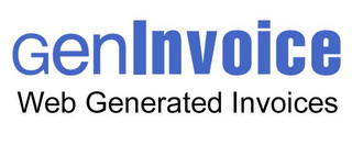 GENINVOICE WEB GENERATED INVOICES