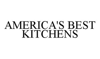 AMERICA'S BEST KITCHENS