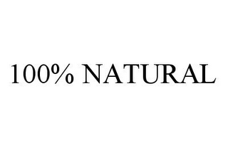 100% NATURAL