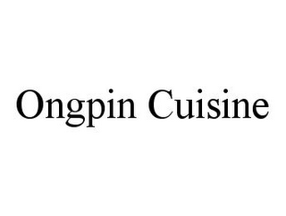 ONGPIN CUISINE