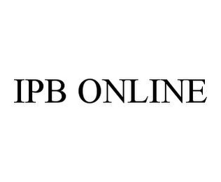 IPB ONLINE