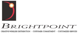 BRIGHTPOINT CREATIVE WIRELESS DISTRIBUTION · CUSTOMER COMMITMENT · CUSTOMIZED SERVICES