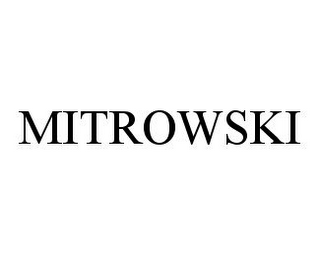 MITROWSKI