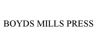 BOYDS MILLS PRESS