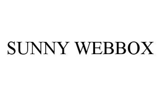 SUNNY WEBBOX