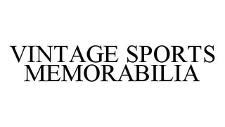 VINTAGE SPORTS MEMORABILIA