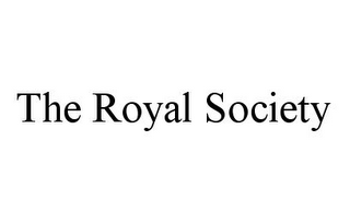 THE ROYAL SOCIETY