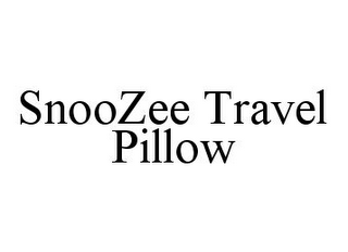 SNOOZEE TRAVEL PILLOW