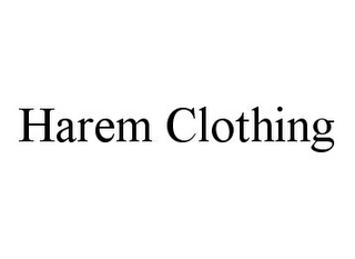 HAREM CLOTHING