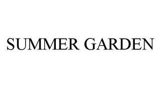 SUMMER GARDEN