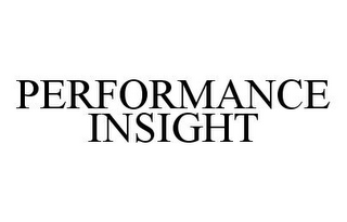 PERFORMANCE INSIGHT