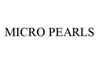 MICRO PEARLS