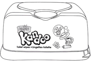 PAMPERS KANDOO TOILET WIPES LINGETTES-TOILETTE