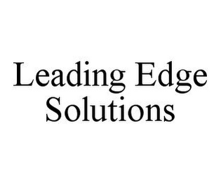 LEADING EDGE SOLUTIONS