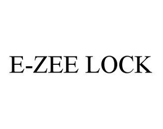 E-ZEE LOCK