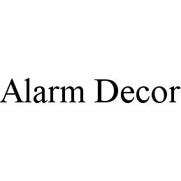 ALARM DECOR