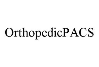 ORTHOPEDICPACS