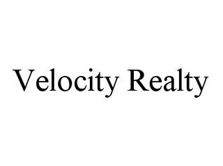 VELOCITY REALTY