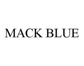 MACK BLUE