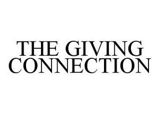 THE GIVING CONNECTION