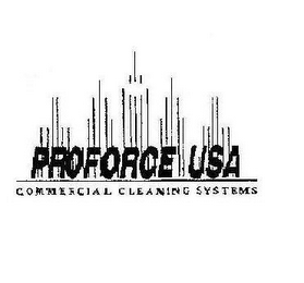 PROFORCE USA COMMERCIAL CLEANING SYSTEMS