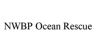 NWBP OCEAN RESCUE