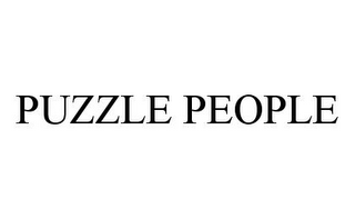 PUZZLE PEOPLE