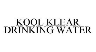 KOOL KLEAR DRINKING WATER