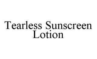 TEARLESS SUNSCREEN LOTION