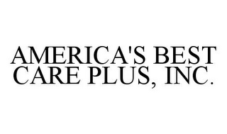 AMERICA'S BEST CARE PLUS, INC.