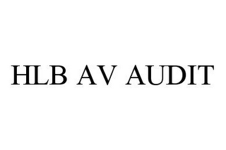 HLB AV AUDIT