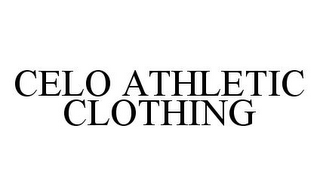 CELO ATHLETIC CLOTHING