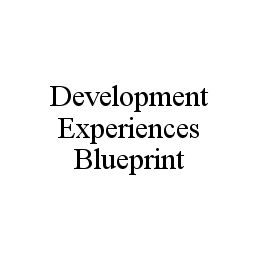 DEVELOPMENT EXPERIENCES BLUEPRINT