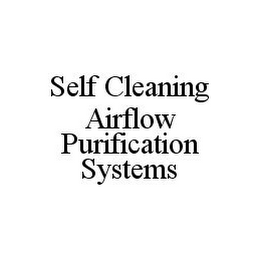 SELF CLEANING AIRFLOW PURIFICATION SYSTEMS