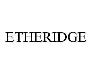 ETHERIDGE