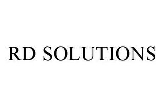 RD SOLUTIONS