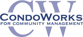 CW CONDOWORKS FOR COMMUNITY MANAGEMENT